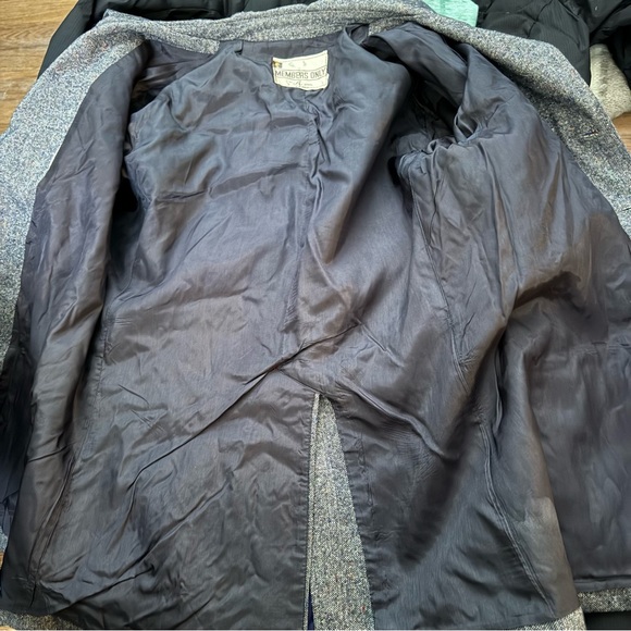 Vintage Grey Blazer Jacket - Picture 6 of 7